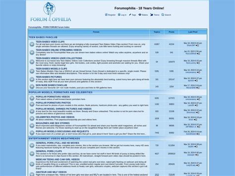 porn forums|Forumophilia.com and 31 similar sites like Forumophilia